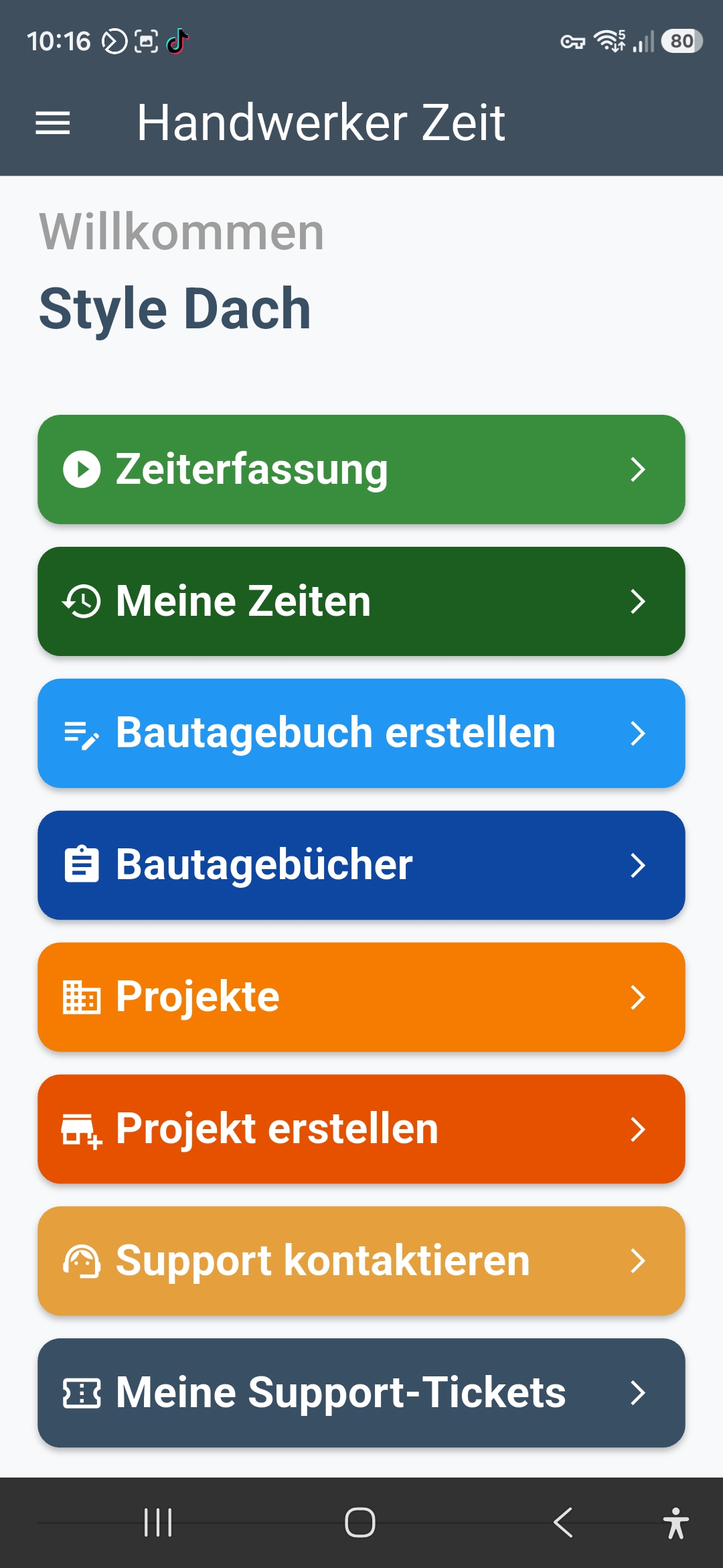 Dashboard & Übersicht